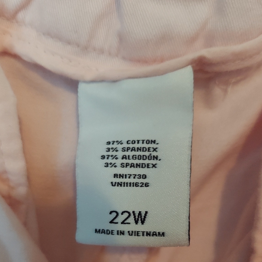 Ava & Viv Pink Ankle Pants - Picture 3 of 6